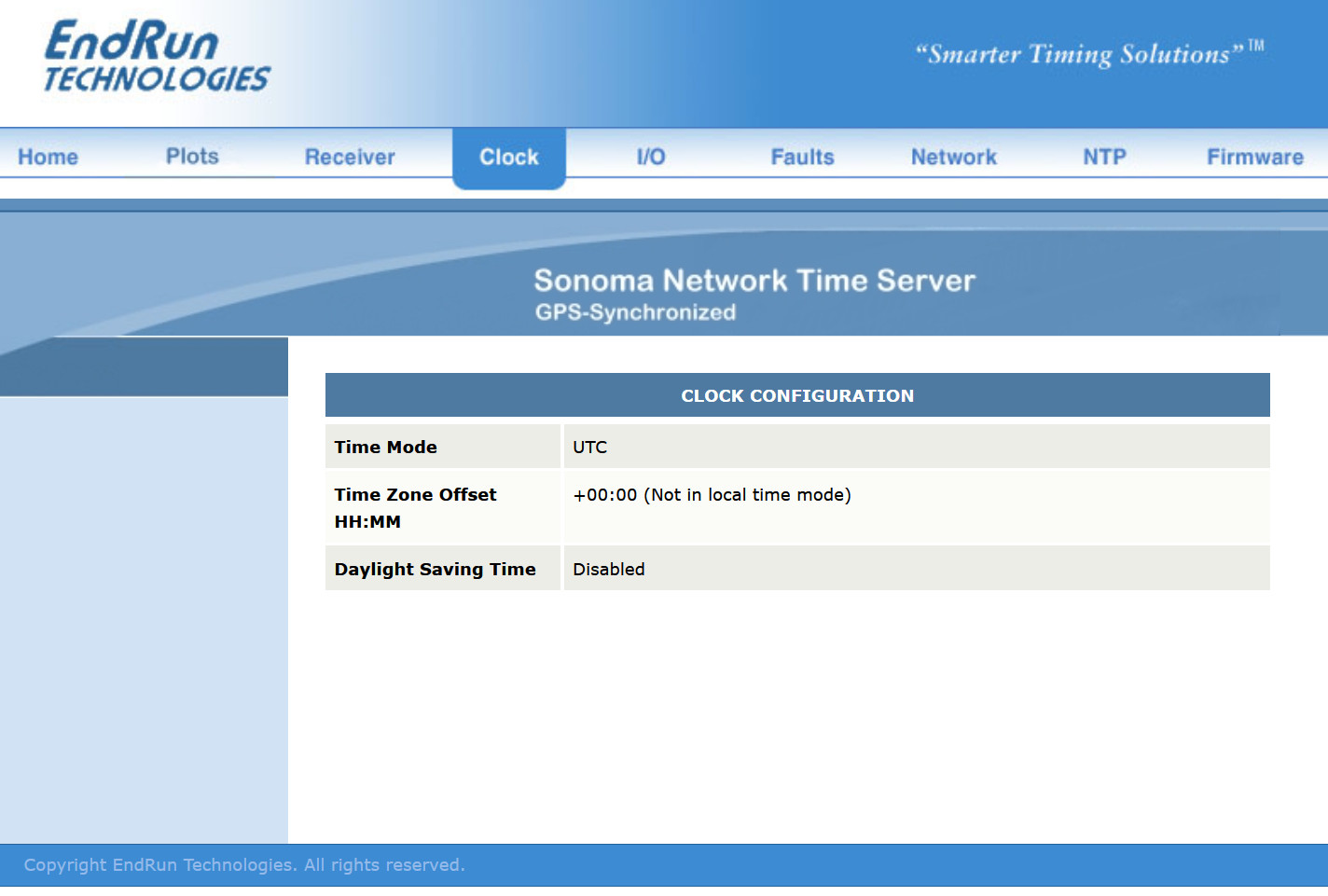 Endrun Technologies Sonoma D12 GPS OCXO NTP Network Time Server w HTTP & Dual AC