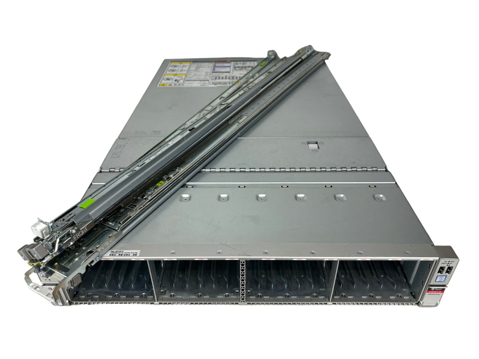 Oracle X6-2L 24Bay 2.5″ Server 1x 40Gbs 4x PCIe Switch 2x 1000w Rail CMA w60
