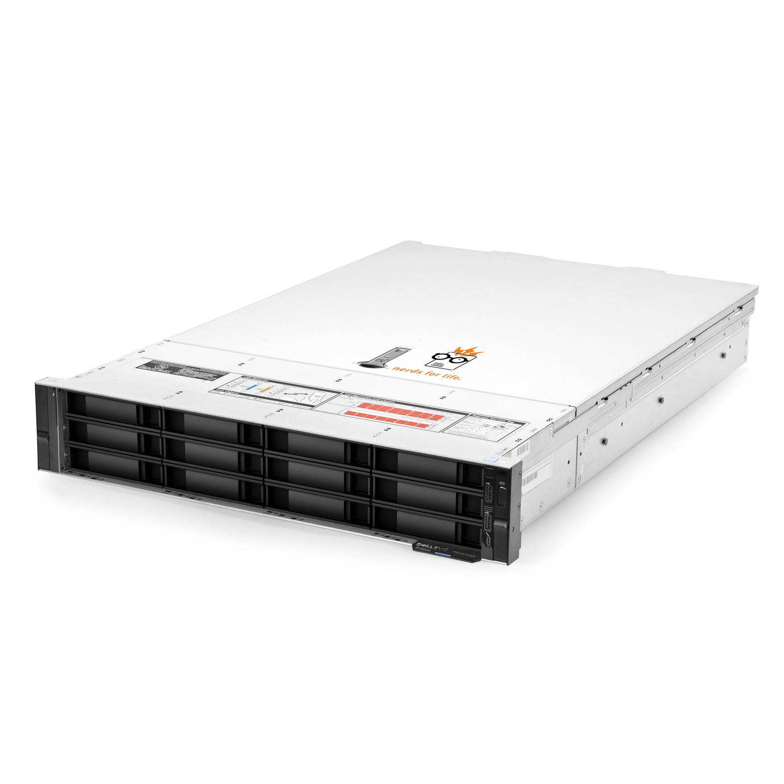 Dell PowerEdge R740xd 12-Bay LFF Server 3.00Ghz 18-Core 192GB RAM + 12x Caddies