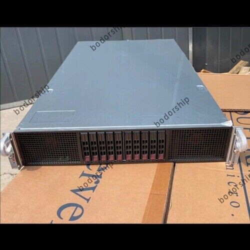 Supermicro SYS-2029GP-TR 6XGPU Server/2x Intel 6148 CPU/8X DDR4 32GB 2400MHz RAM