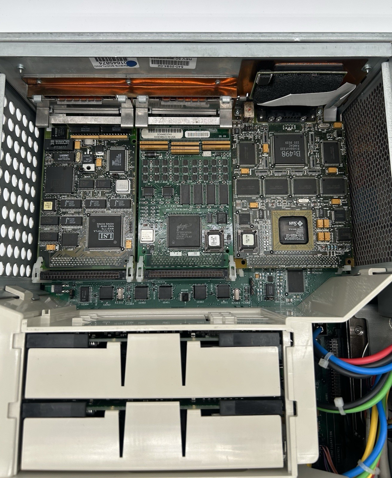 SUN Ultra 2 2X UltraSPARC-II 300MHz CPU 1GB-RAM 36GB HDD Graphic Card Test-PASS
