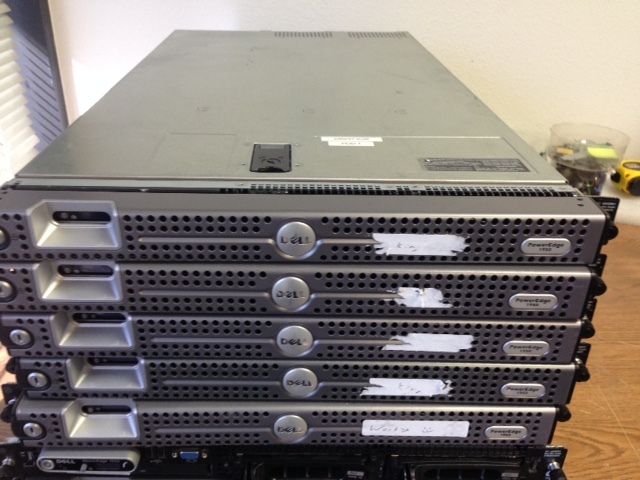 Dell PowerEdge II 1950 8GB mem/1TB hd/2×2.33 GHz quad-core Xeon server
