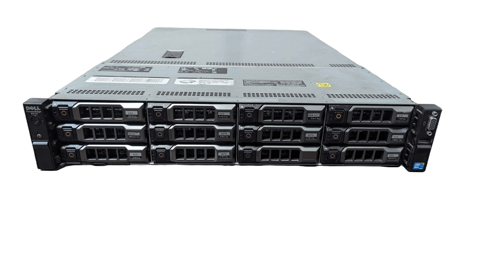 Dell PowerEdge R510 2x Xeon X5660 2.8ghz Hex Core | 64gb | H700 | 12x Trays