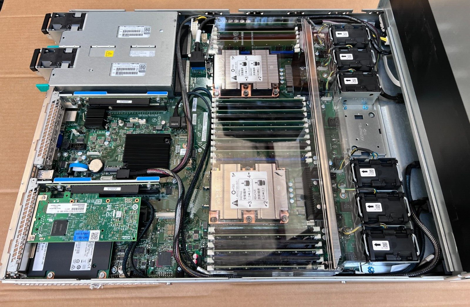 DARKTRACE Intel Rr1000 Server 2x Xeon Gold 6140 2.3GHz 192GB 4x 2TB SSD