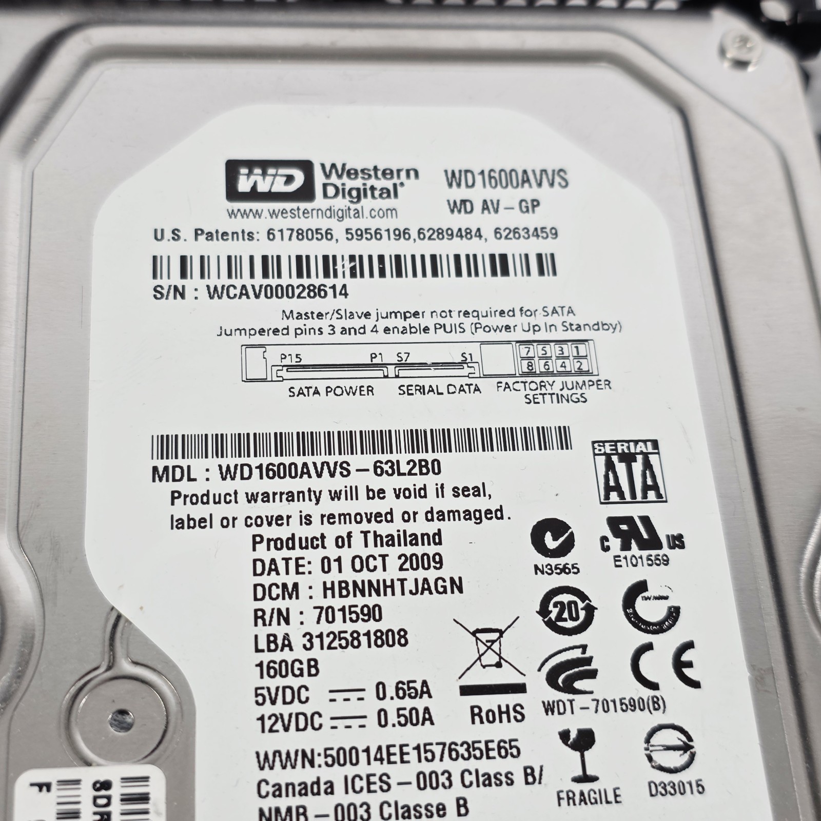 HP EX470 MediaSmart Server – Powers on Properly – Hard Drives Included