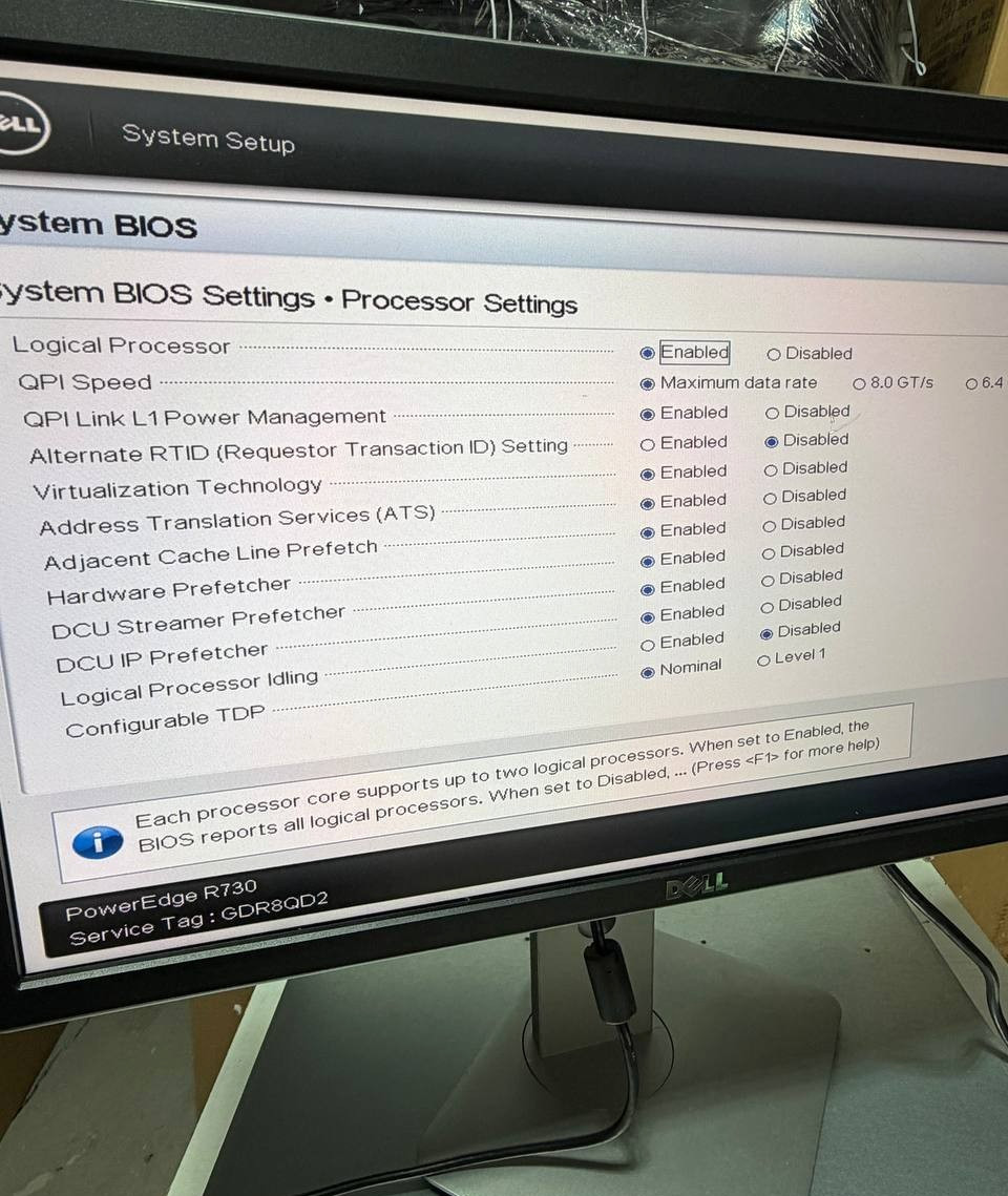 Dell PowerEdge R730 2X Xeon E5-2630 V4 2.2GHz, 192GB Ram, No HDD/ No OS