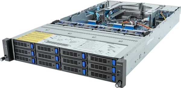 Gigabyte R283-Z91-AAD2 9004 AMD EPYC™ Dual Processor LGA 6096 2U Server