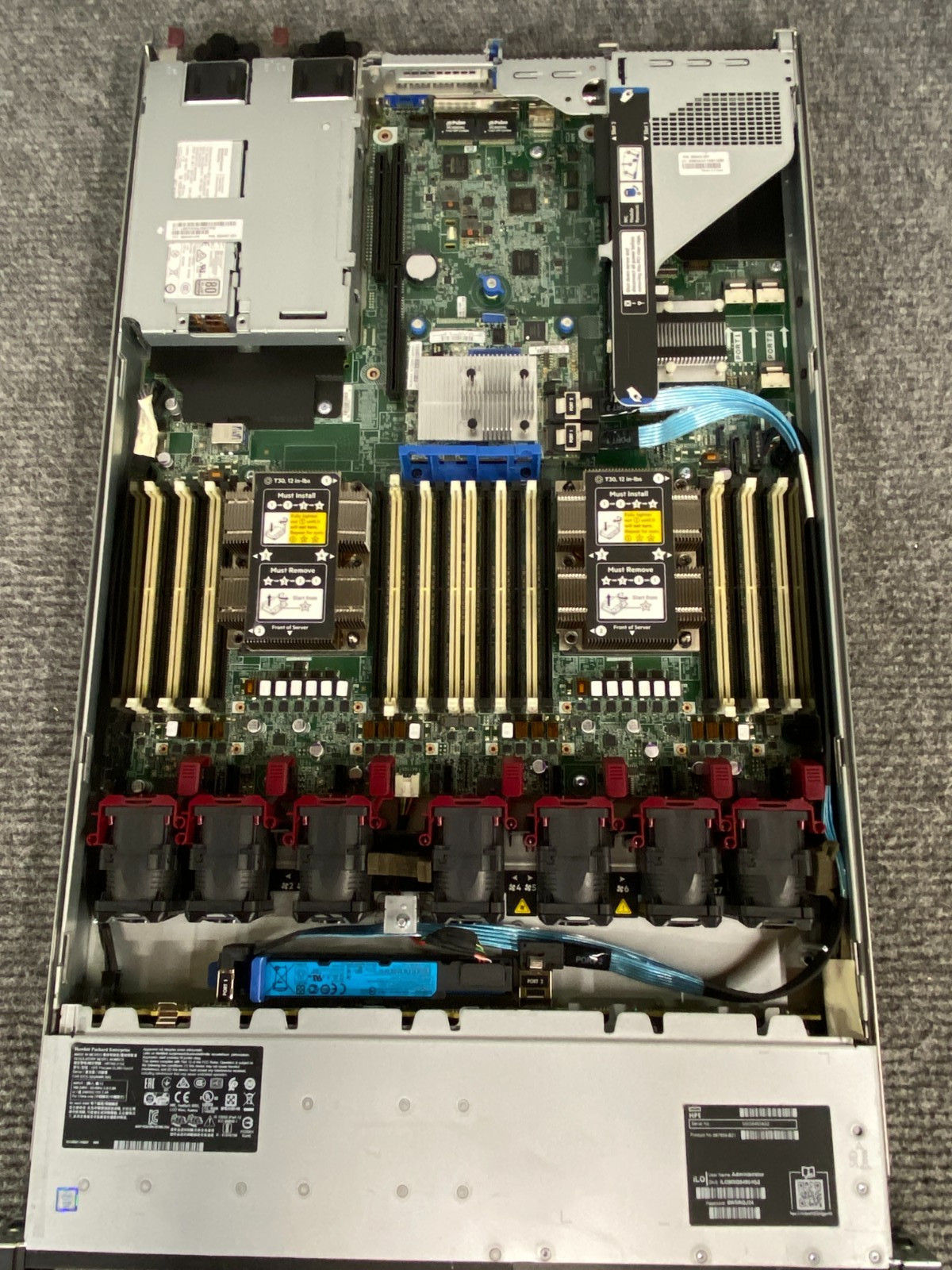 HPE ProLiant DL360 Gen10 Server w/ 2x Xeon Silver 4110 No Storage P408i-a 2x PSU