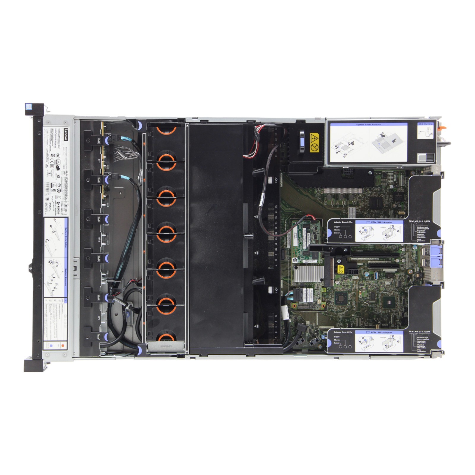 Lenovo System x3650 M5 2x Xeon E5-2637 v3 32GB DDR4 9361-8i 8X SFF 2U Rack Serve
