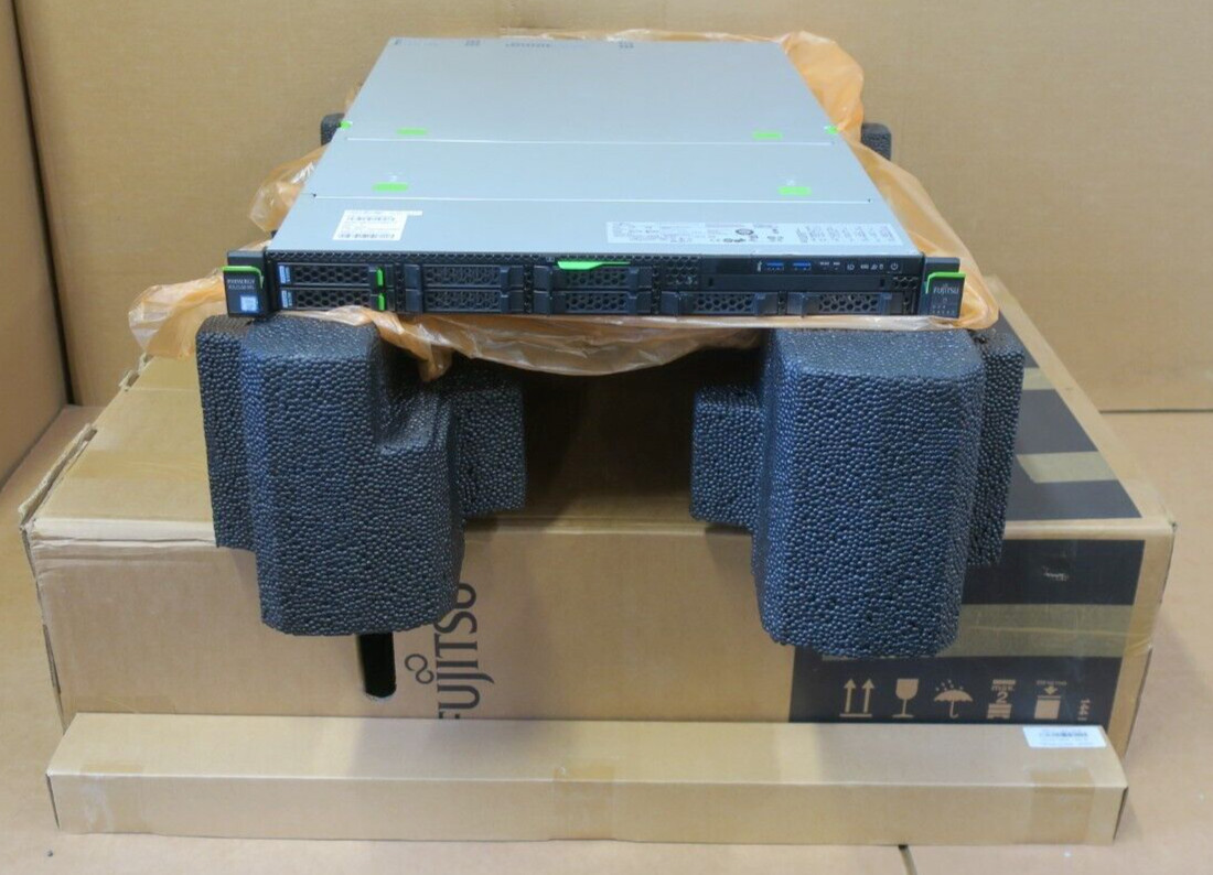 Fujitsu Primergy RX2530 M5 2x 12C Gold 6246 128GB Ram 2x 960GB SSD 4-Bay Server