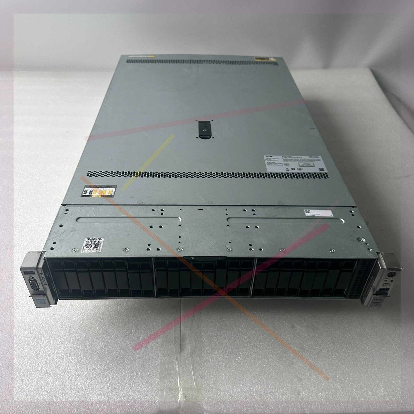 H3C R4900 G3 Server 24X2.5″(16X NVME)/2X 6152 CPU 22Core 2.1G/4X32G DDR4 2400MHz