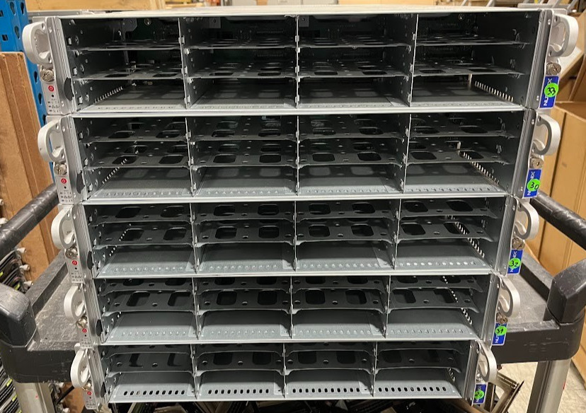 Lot of 5 Nutanix NX-3155-G7-8268 2U 2x Xeon Platinum 8268 12x 3.5″ No RAM