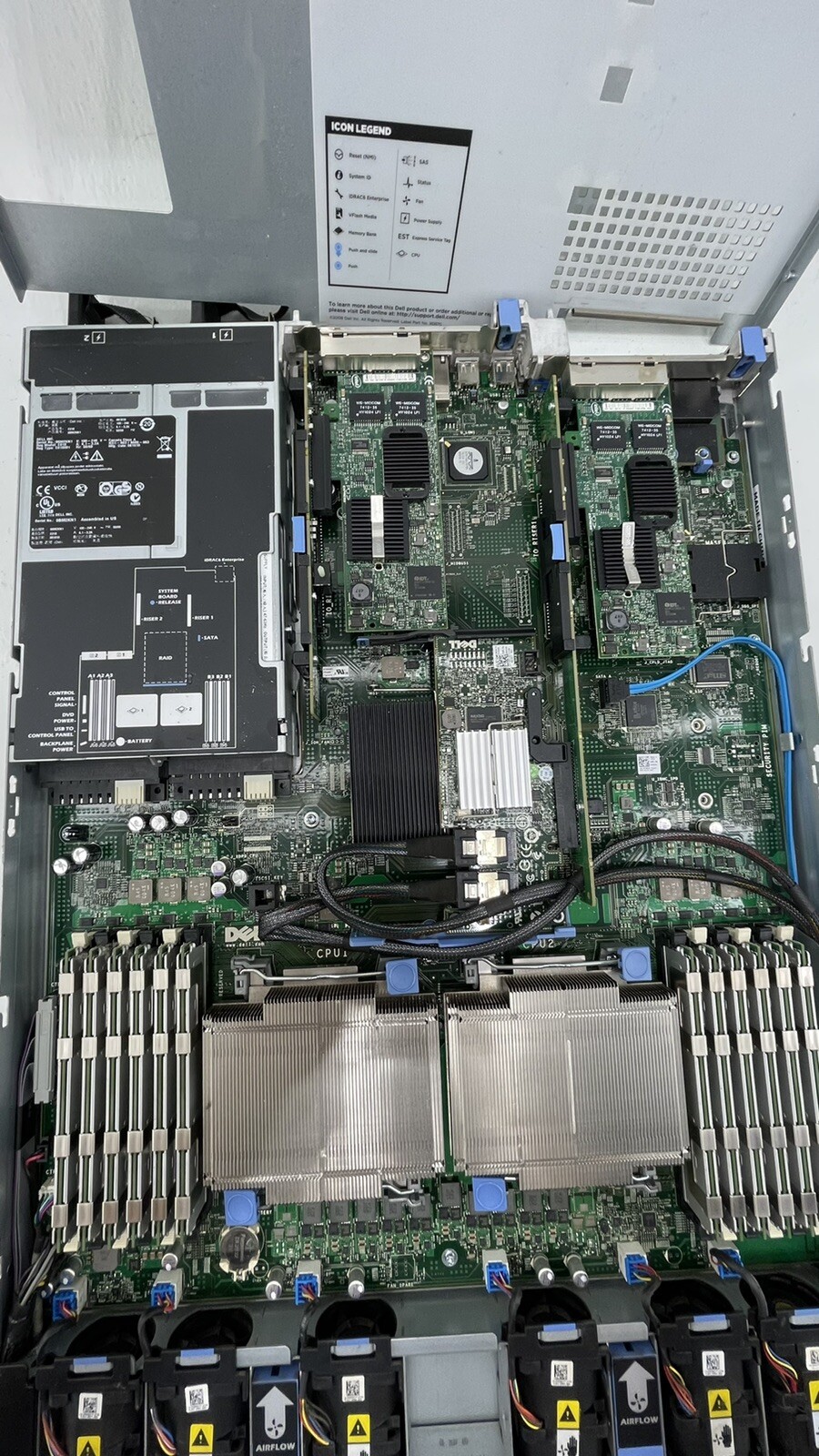DELL POWEREDGE R610 E01S INTEL XEON 2.93GHz 48GB RAM NO HDD SERVER