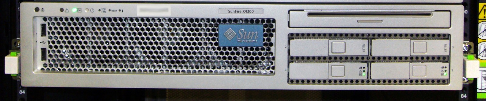 Sun SunFire X4200 M2 GS2 Server 2x Dual Core Opteron 2.8Ghz, 16GB, 2x 14GB HDD