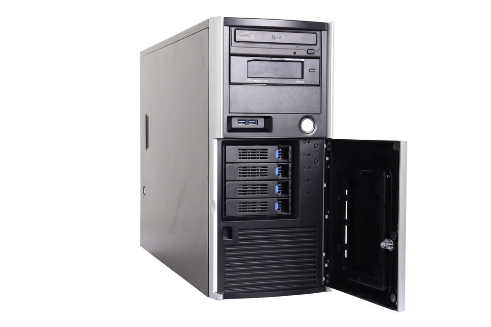 Terra Server 4030 G3 // E3-1280 v5, 16GB RAM, 4x LFF, ASR-8405, 2x PSU