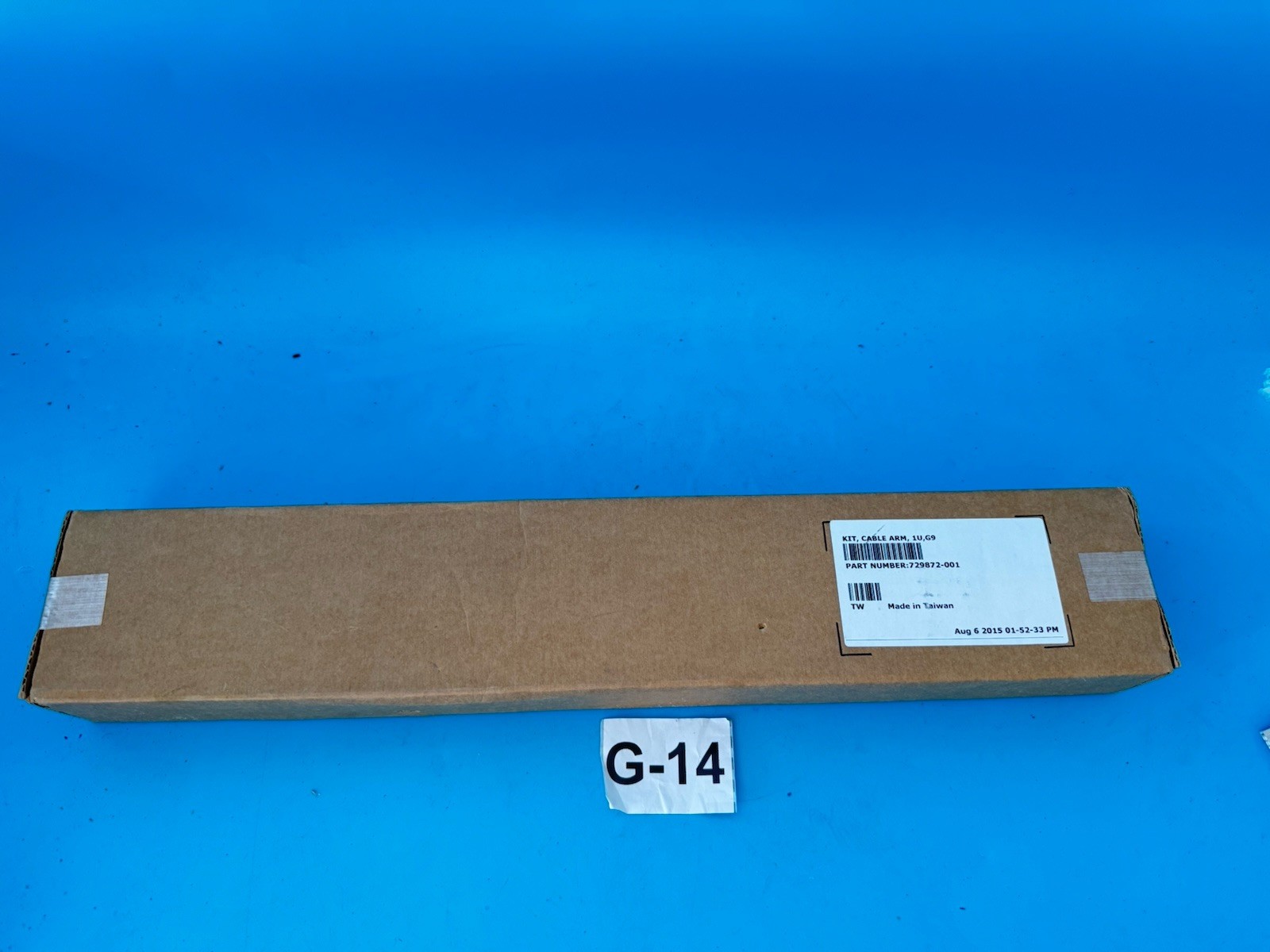 HP 729872-001 Cable Management Arm Kit JUC9 for ProLiant DL360/DL380 Gen9 – New