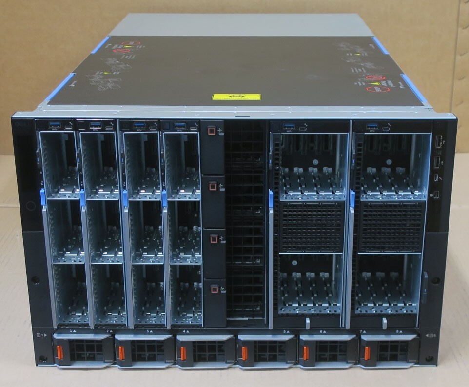 Dell PowerEdge MX7000 8-Slot Chassis + 4x MX740c + 2x MX840c CTO Nodes