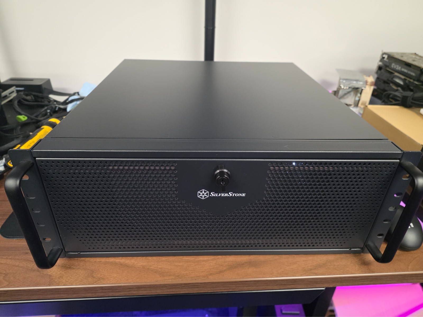 CUSTOM FULLY BUILT Silverstone RM42 4U W/ 5950x, Strix mobo, 16gb ddr4, 1tb SSD