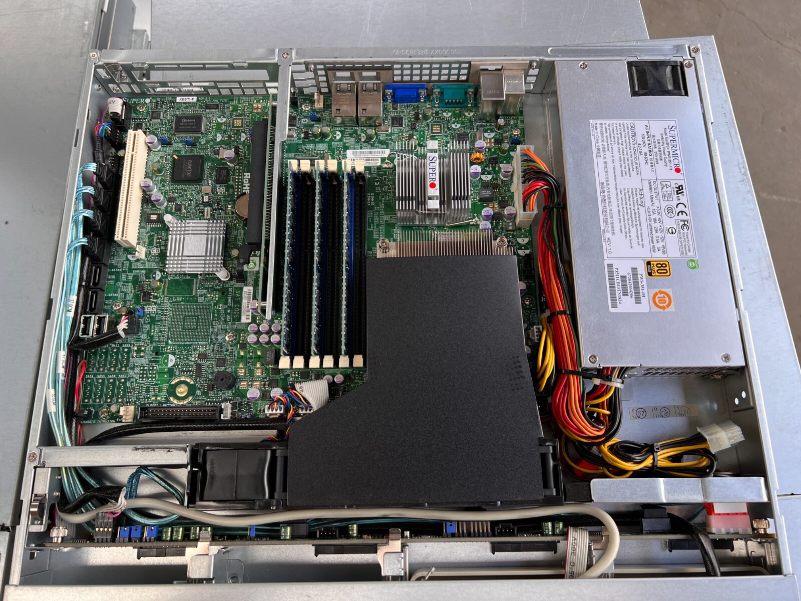 Supermicro CSE-813M Intel Xeon W3690 @3.46 12GB No HDDs 1x PSU