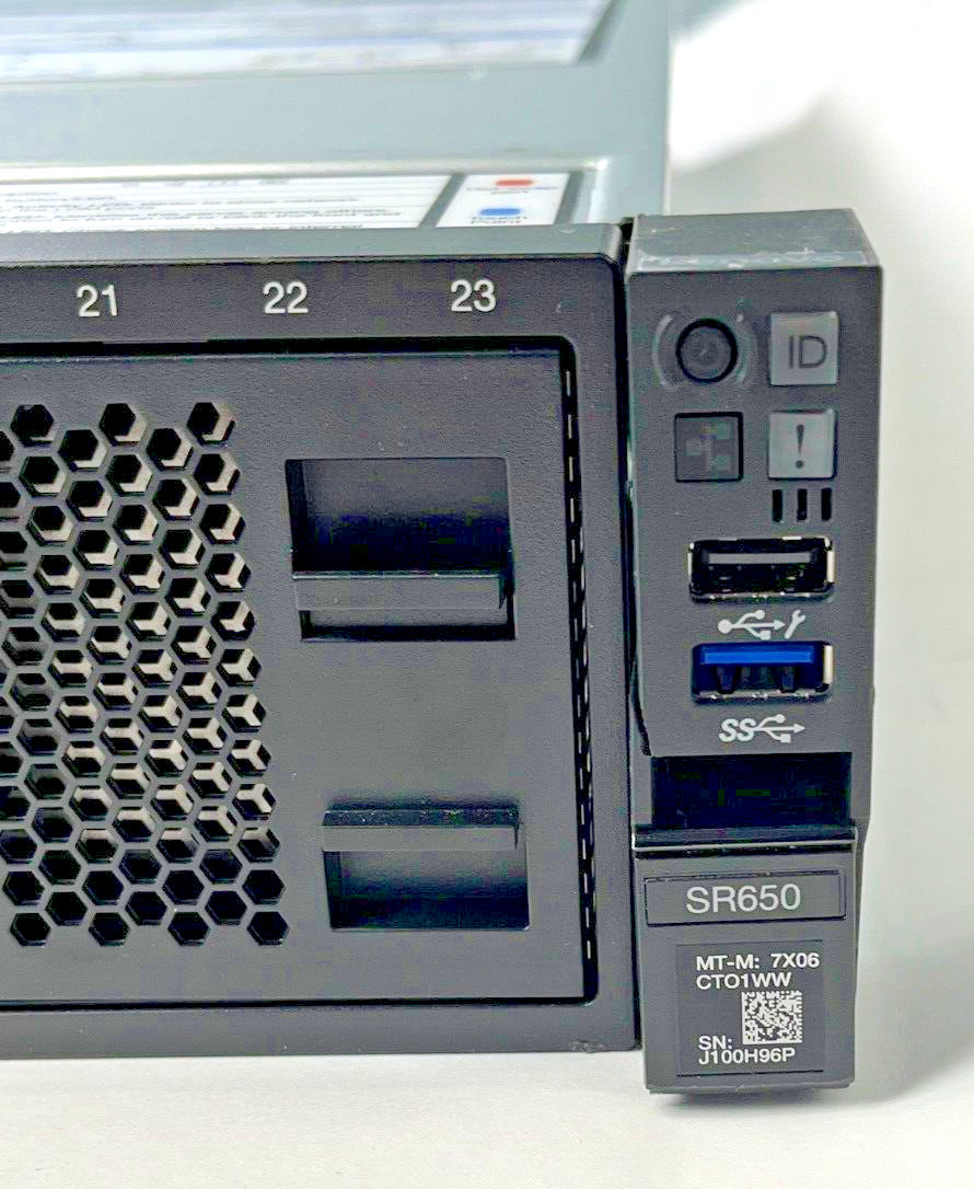LENOVO SR650 7X06-CT0 0 X 0, 2 X HEAT SINK,2 X 750 POWER, 1 X 8 X 2.5″ BACKPLANE