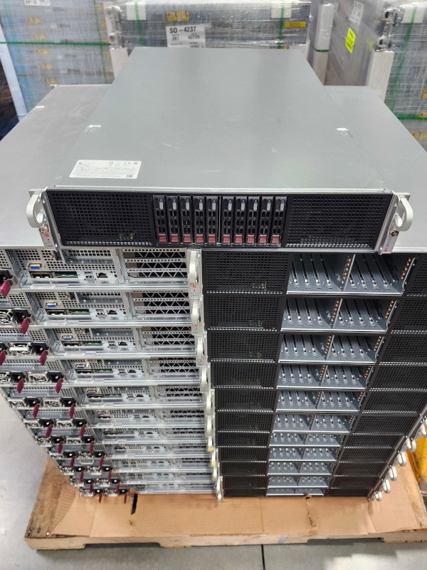 Supermicro SYS-2029GP-TR 6x GPU Server 2x Silver 4110 16-Core 2.1GHz 32GB RAM