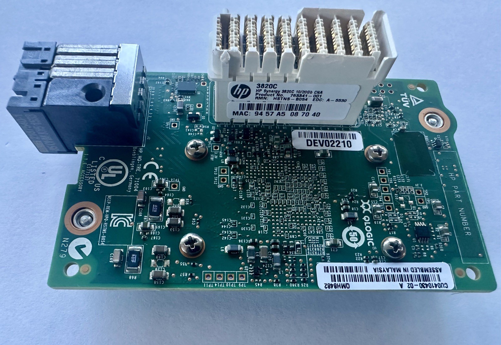 HPE 777430-B21 Synergy 3820C 10/20GB 2-Port Mezzanine Controller | 782833-001 HP