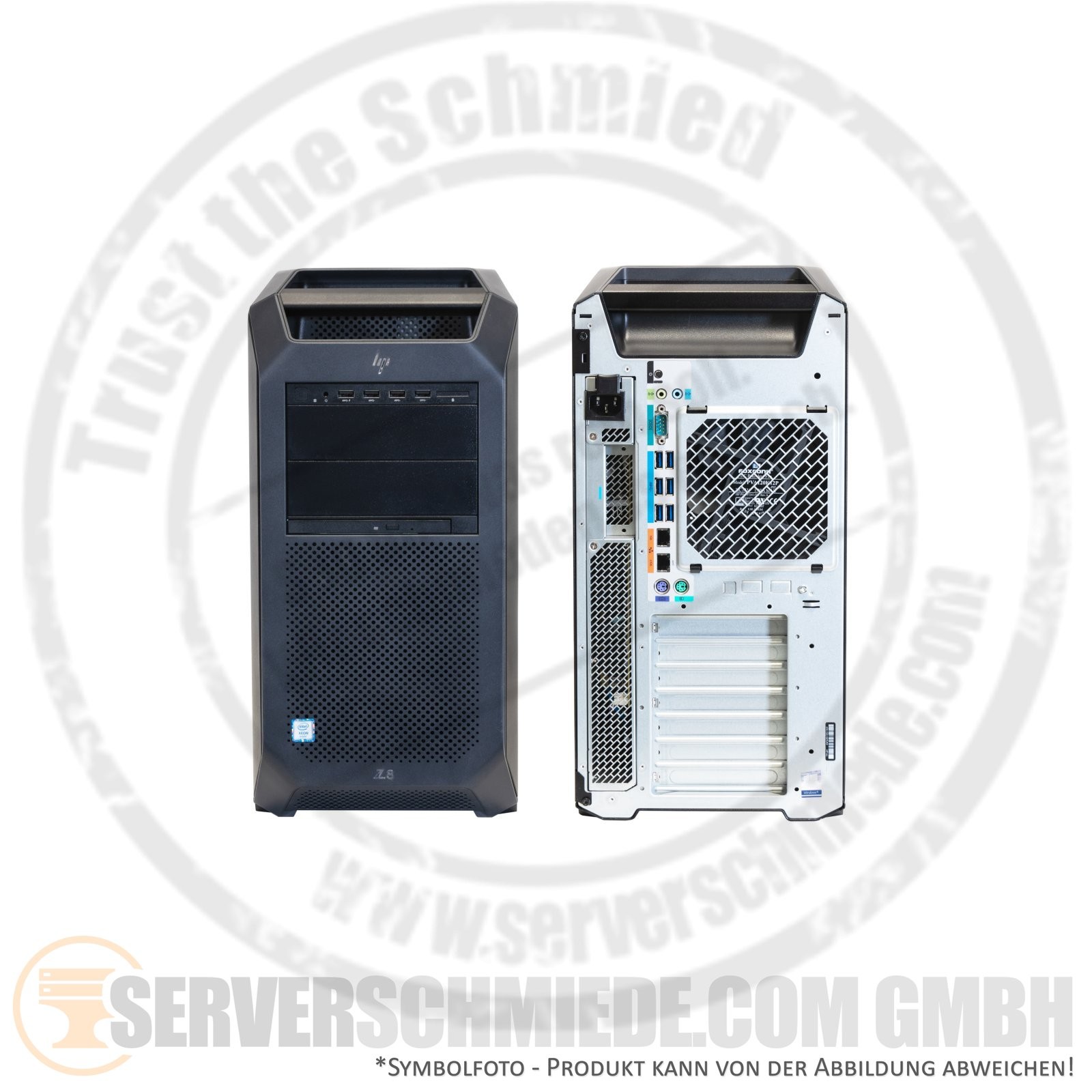 HP Z8 G4 Workstation 2x Intel XEON Scalable LGA3647 24x DDR4 4x PCIe x16 1450W