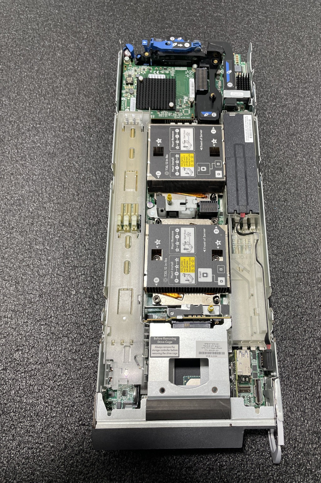 HPE ProLiant BL460C 863442-B21 Gen10 Blade Server, 4GB DDR4 , NO CPU , NO HDD