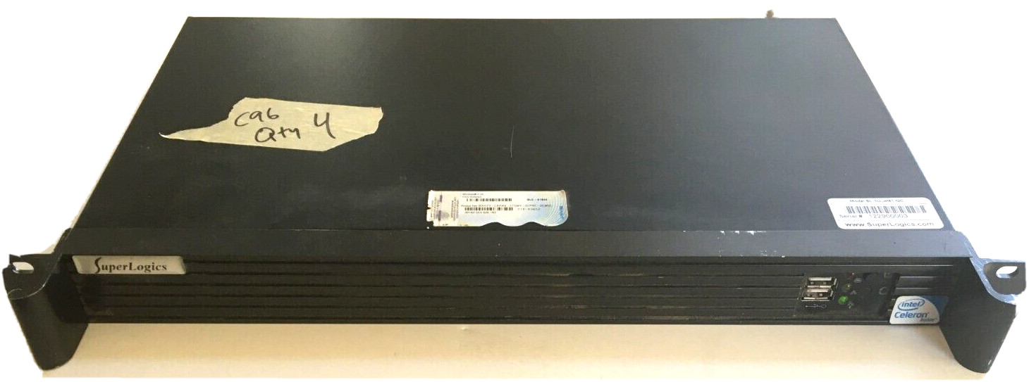 SuperLogics Industrial Rackmount Server Intel Celeron Microsoft 7 SL-1U-JH61-GC