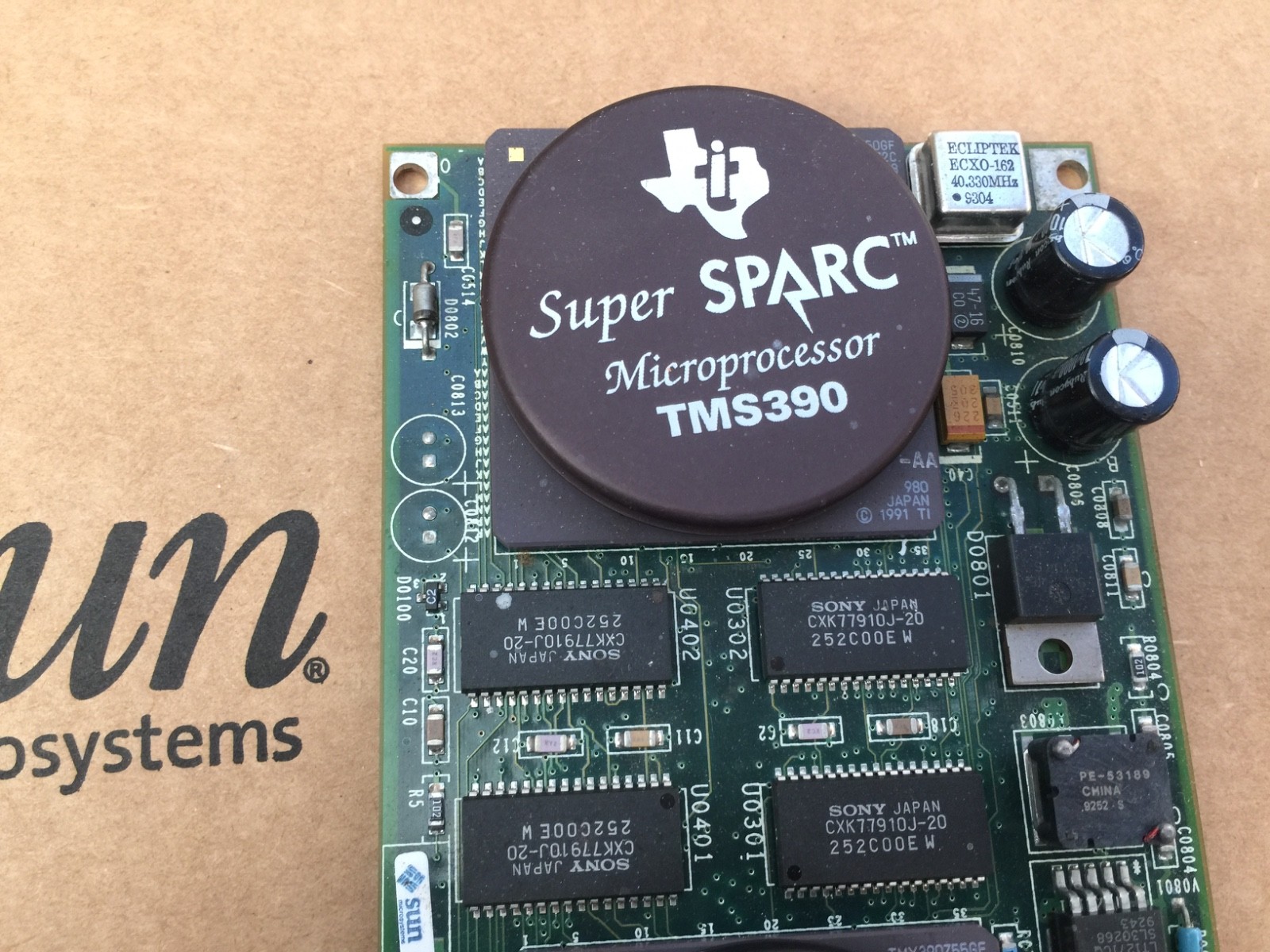 SUN X1161A , SUN SM41 40Mhz CPU-Module,1MB cache , Test-PASS, W:30d