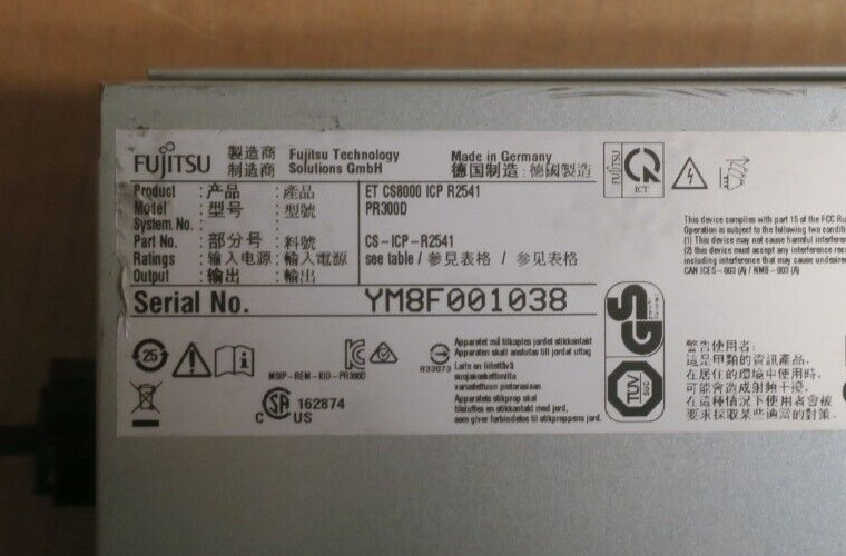 Fujitsu Primergy RX2540 M1 2x 6C E5-2620v3 128GB RAM 8x 2.5″ SAS Bay Server