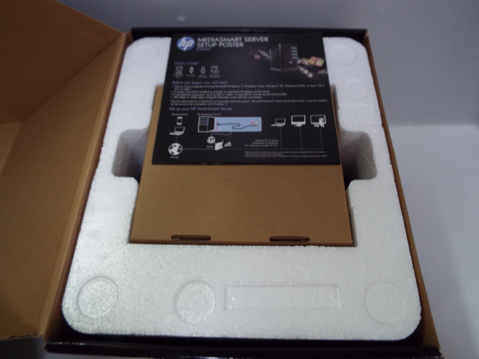 HP MEDIASMART SERVER EX490 1.0TB Server Windows Home Server