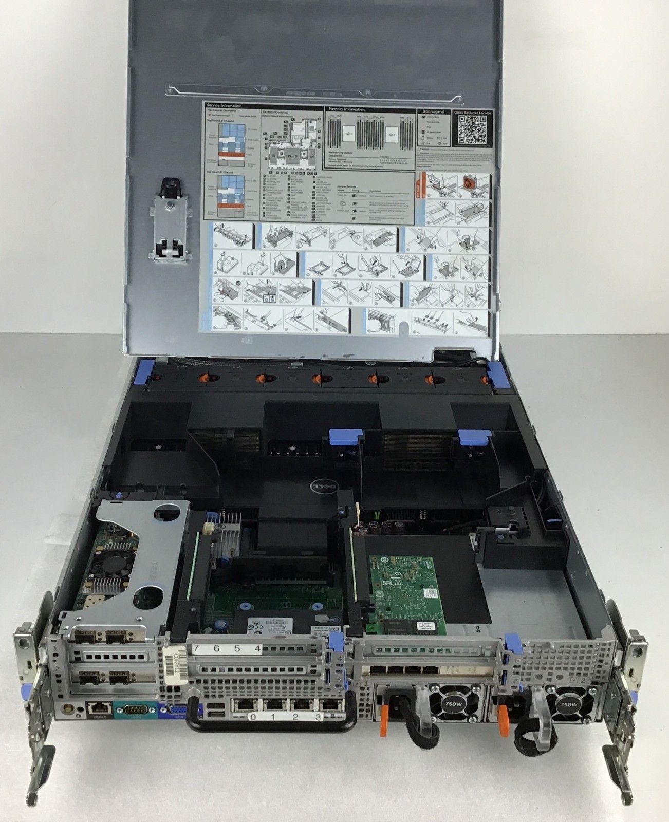 Dell PowerEdge R720 Rack Server Intel Xeon E5-2640 V2 2.0GHz 384GB DDR3 Ram