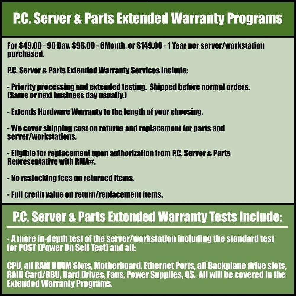 Dell PowerEdge R730 8B SFF 1x 2.60GHz E5-2660 v3 Server CTO Custom Wholesale