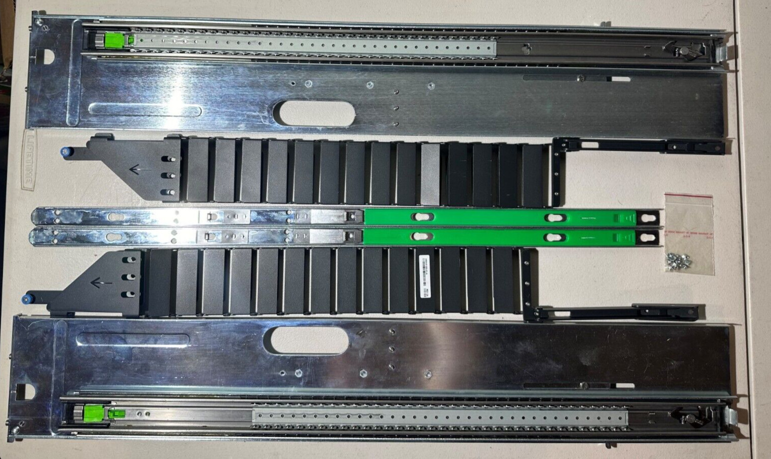 DDN 8460 8462 Full Rail Kit with Screws, ASM-0078-01-A , ASM-01203-01