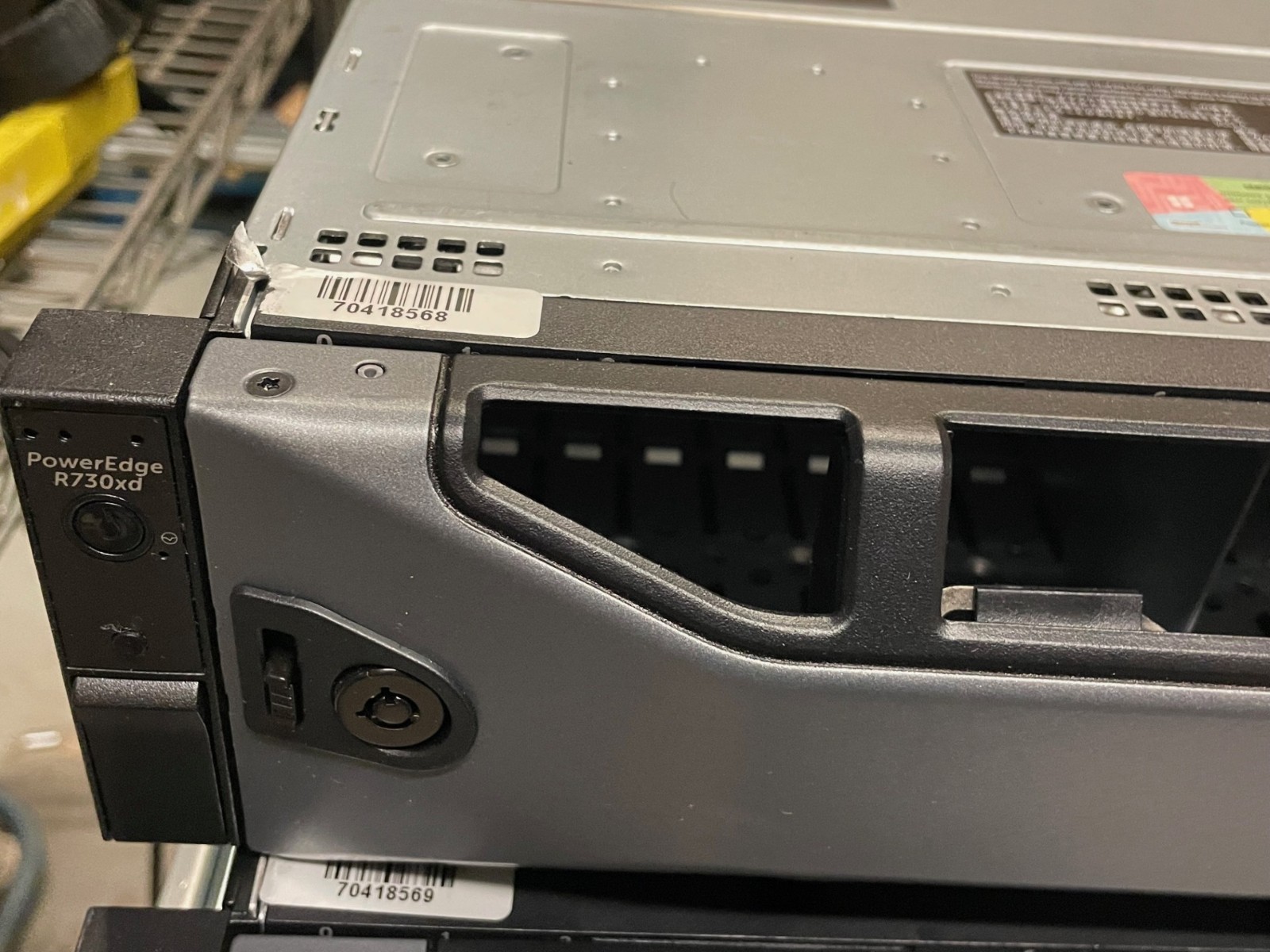DELL POWEREDGE R730XD 2 X E5-2650V4 4ND3F MB 2 X 750W NO MEMORY