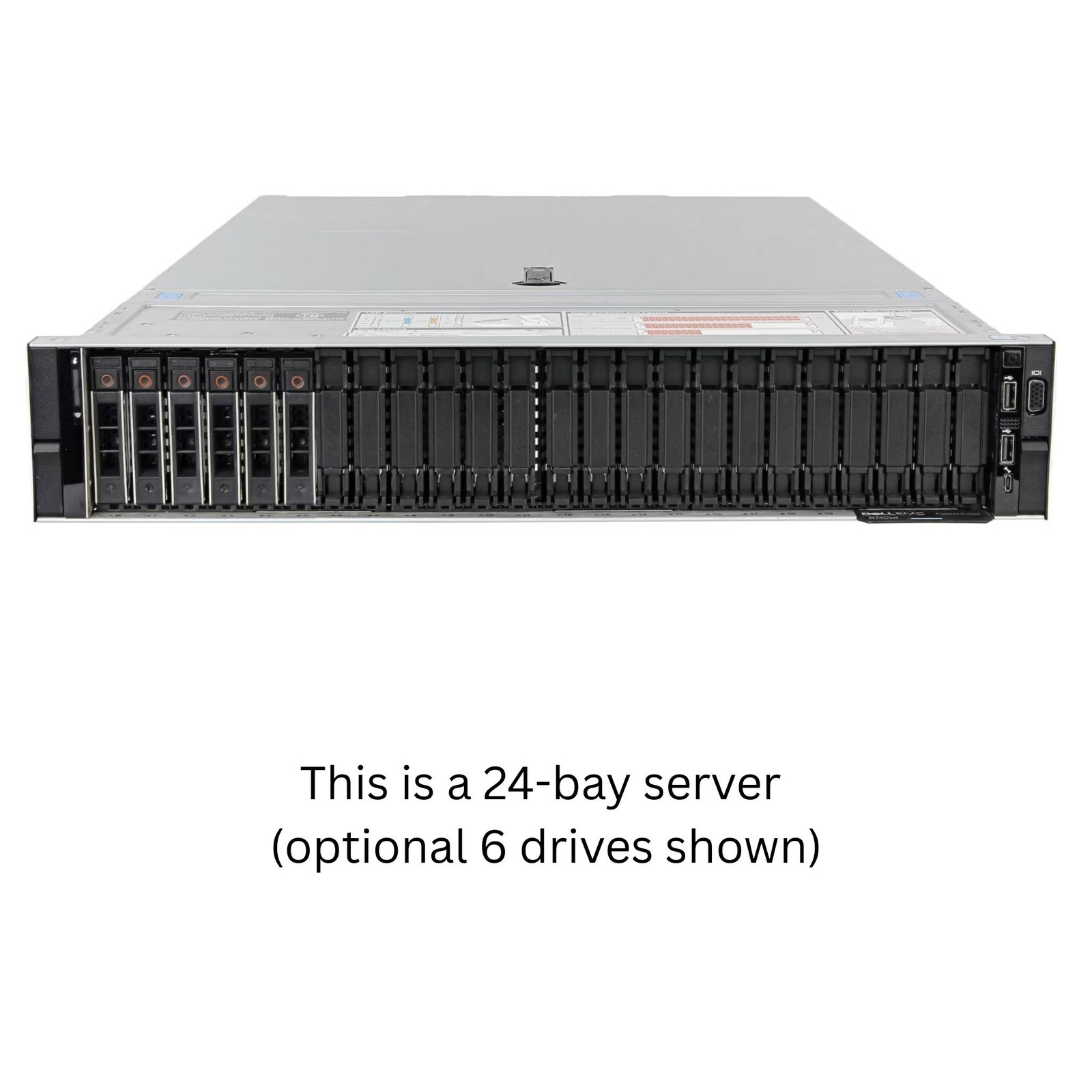 Dell PowerEdge R740xd Server Design Lab – 24 Bay – 2x Intel Gold V2