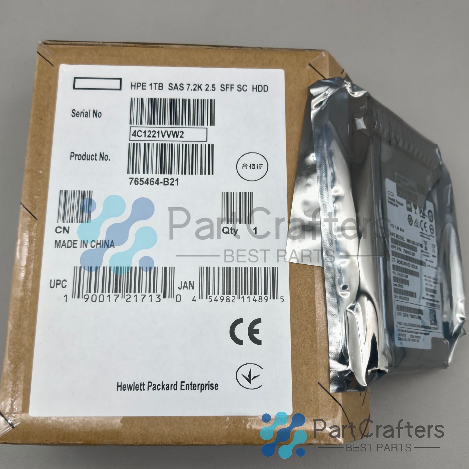 HP 1TB 7.2K SAS 12G 2.5 inch G8 G9 HDD hard drive 765464-B21 765872-001 US