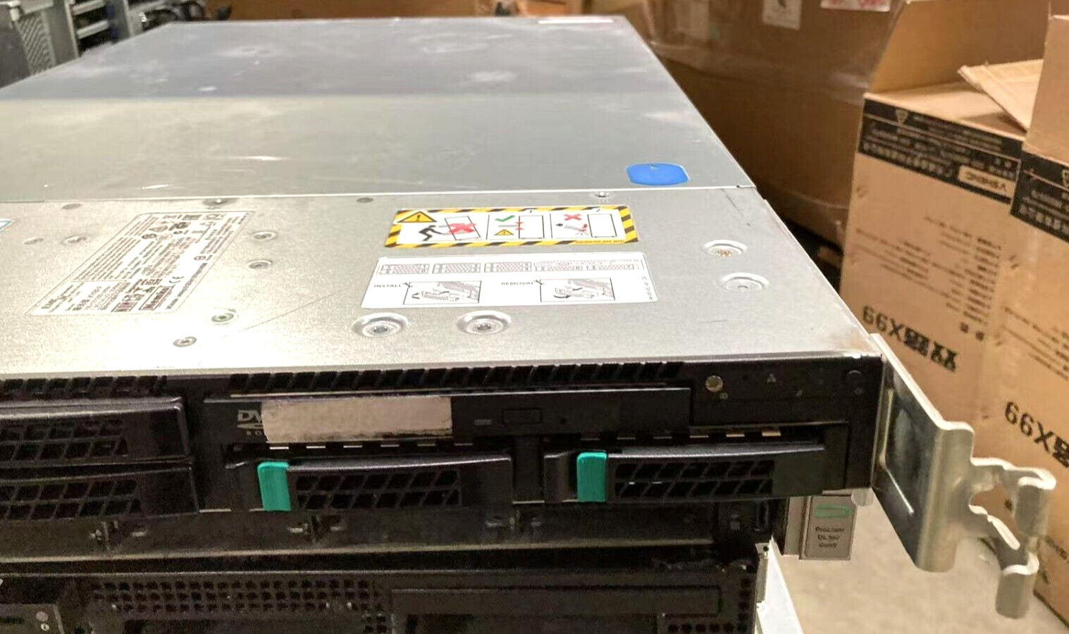 EMC Recoverpoint Gen 5 Server KYBFP Barebones Chassis w/ 2x Xeon E5-2620 2x 750W