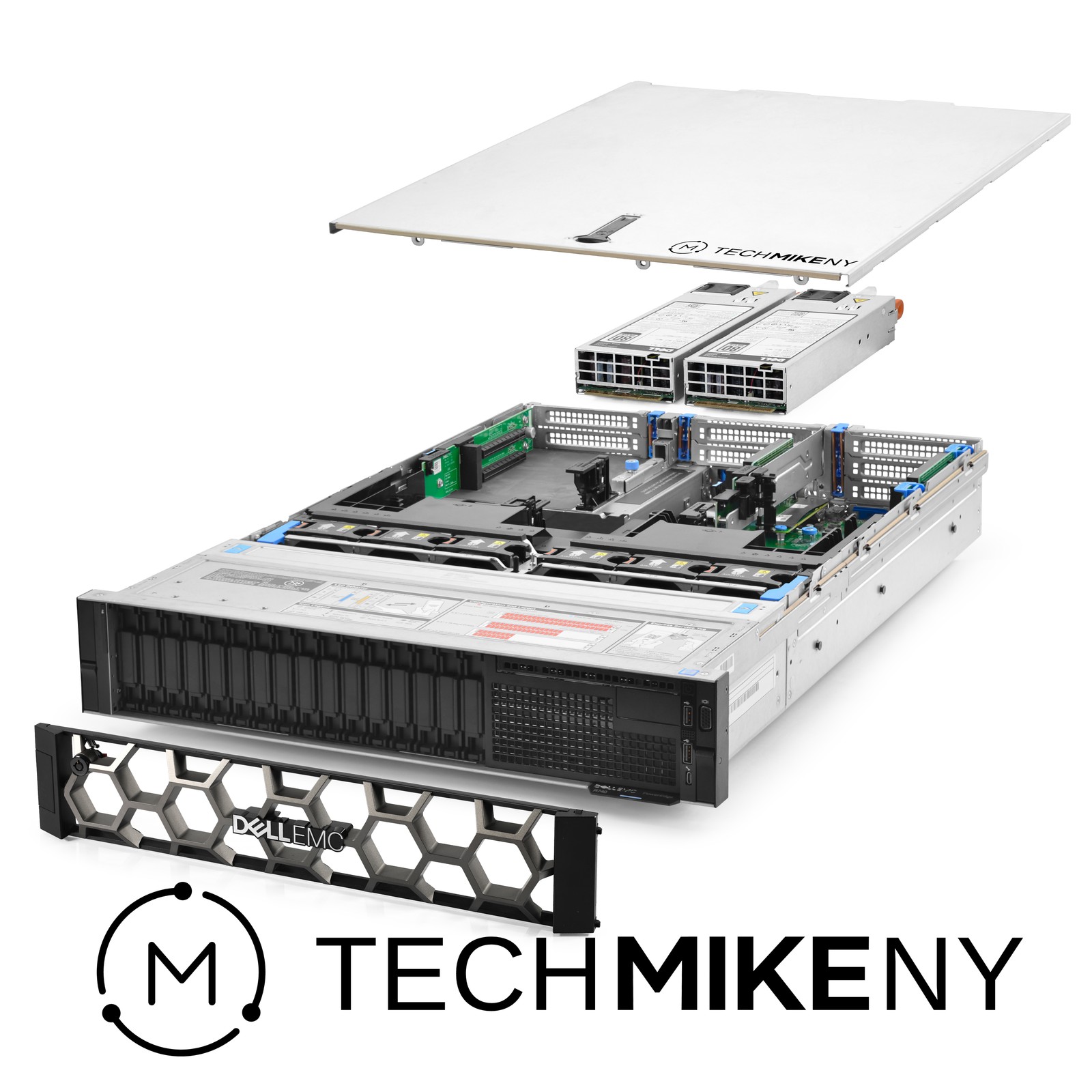 Dell PowerEdge R740 Server 2x Gold 6254 3.10Ghz 36-Core 768GB RAM + 16x Caddies