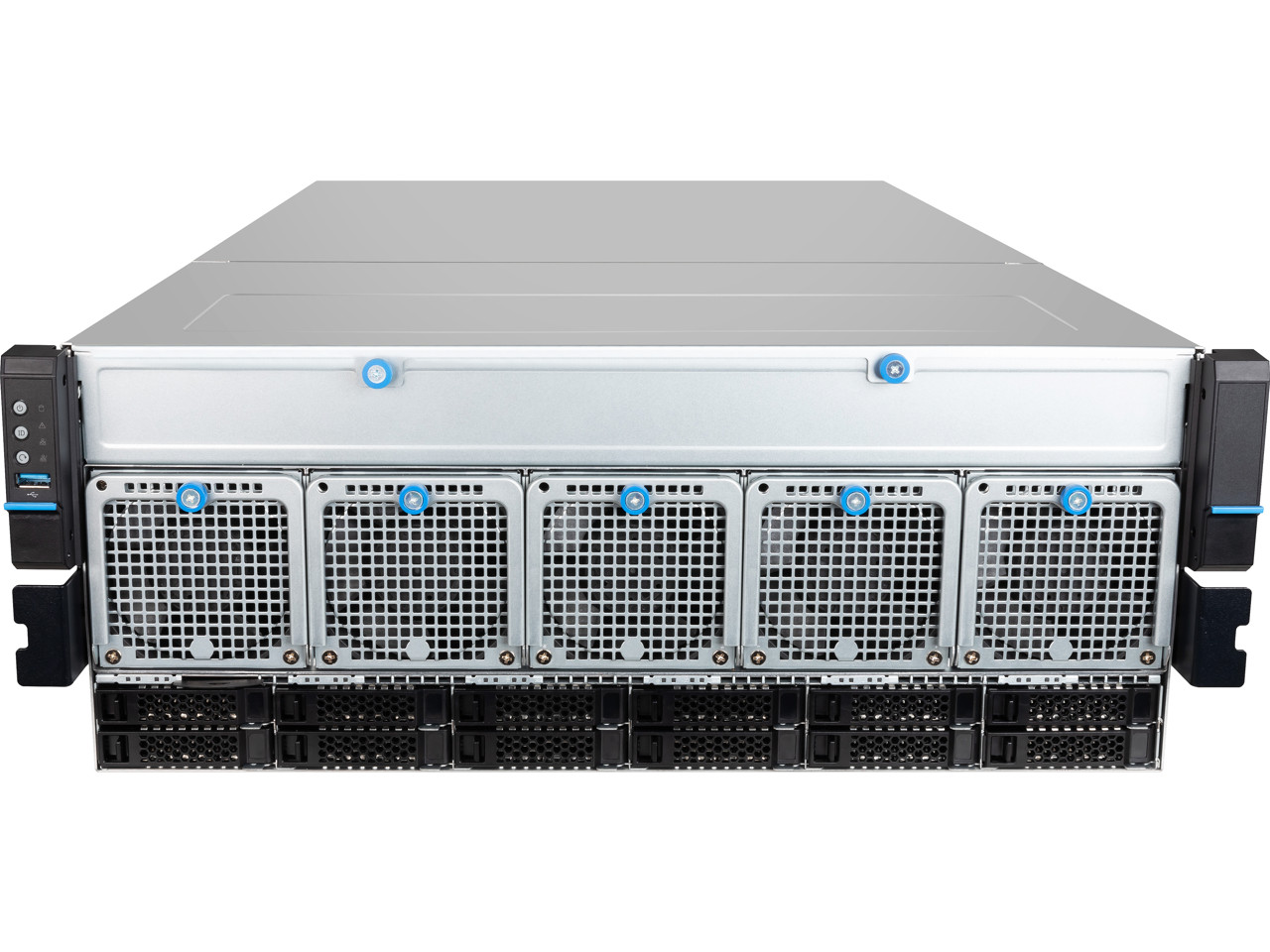 MSI G4101-01 4U GPU Server Barebone, Single AMD EPYC™ 9004 Series Processors up
