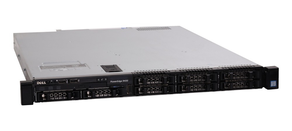 Dell PowerEdge R430 // 2x Xeon E5-2660 v3, 8x SFF, H730 Mini, 2x PSU, No RAM
