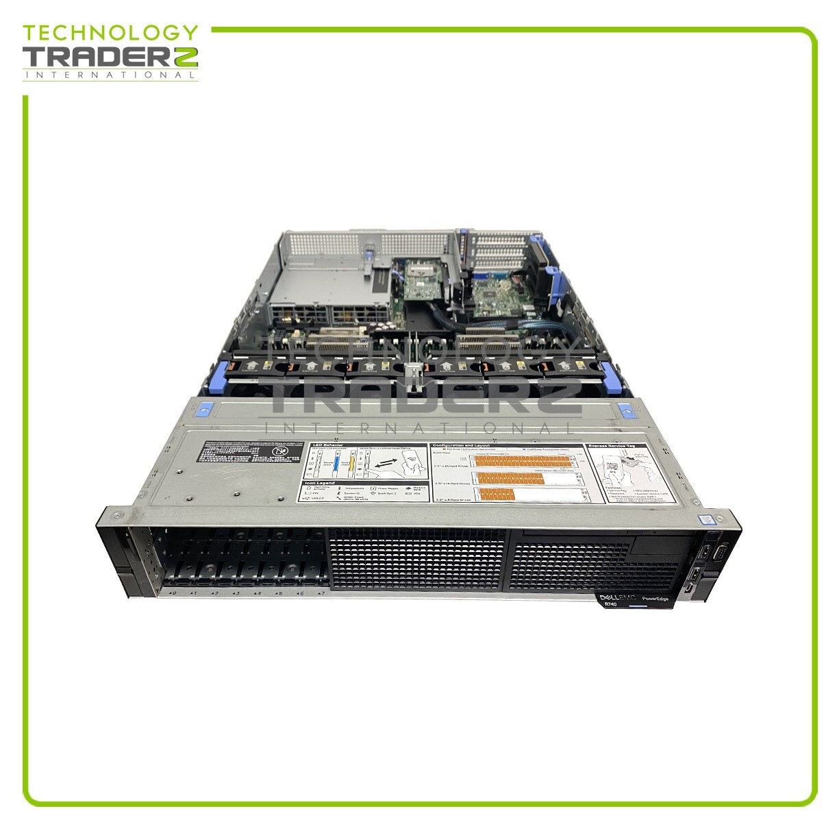 66JJ5 Dell EMC PowerEdge R740 2P Xeon 4109T 8x SFF Server W/ 1x 0J14DC