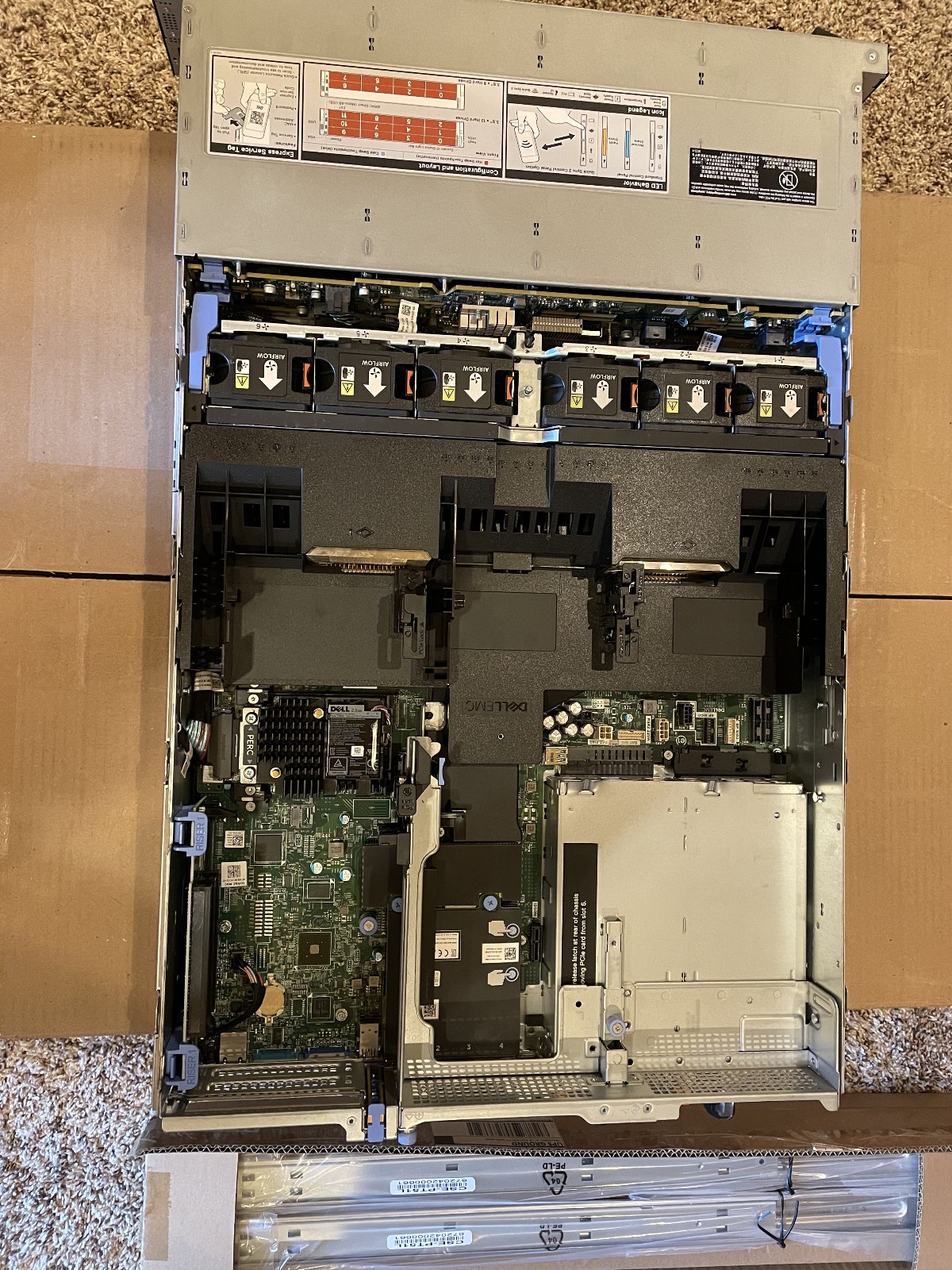 Dell R740XD 12LFF 2U Server 2x Xeon 6238R 56 CORE 384GB ECC DDR4 2x1G 2x10G