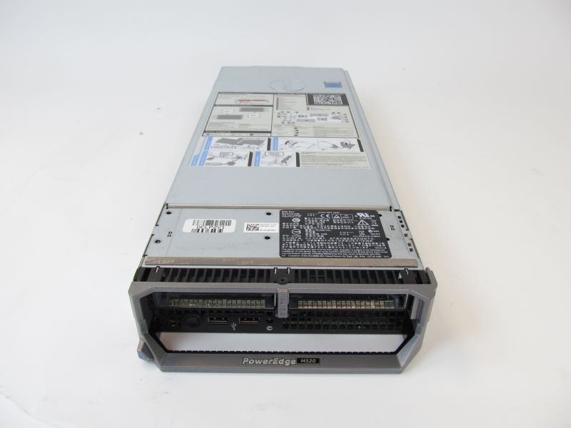 Dell PowerEdge M520 Blade Server 2×2.0GHZ E5-2430L, 32GB (4x8GB) , no drives 4z