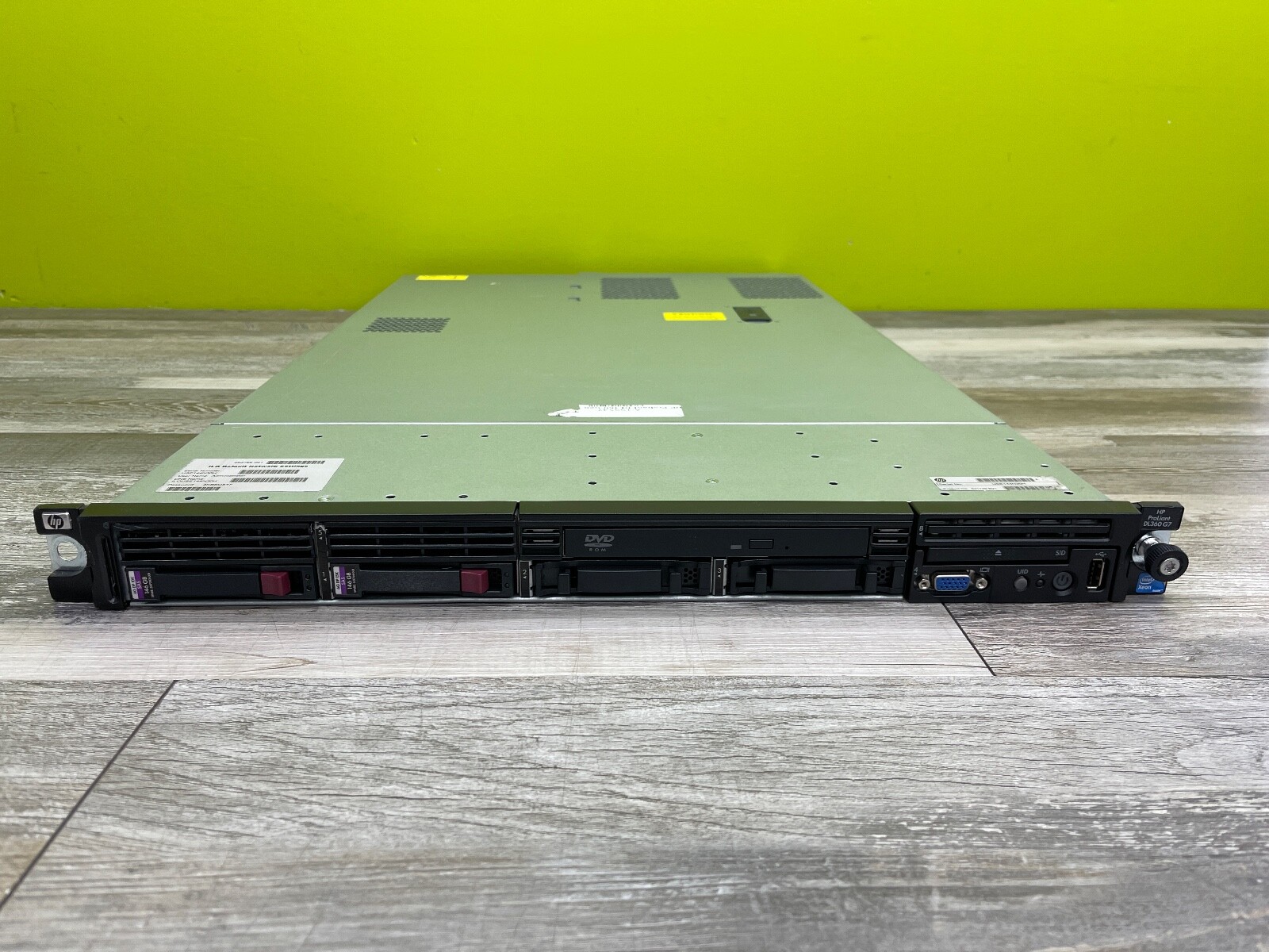 HP Proliant DL360 G7 Server 2x Xeon X5650 2.67GHz No RAM No HDD 2x460W PSU