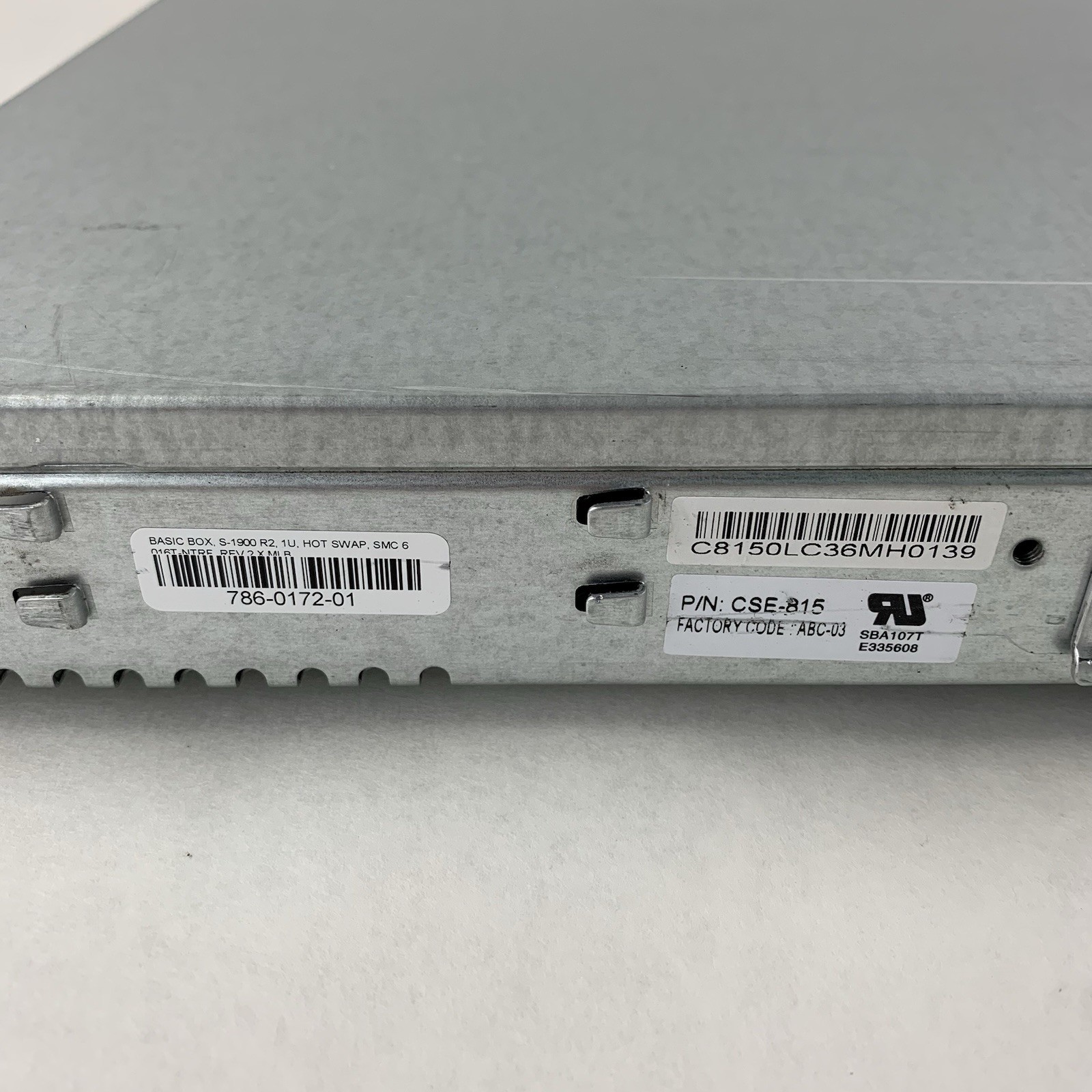 SuperMicro CSE-815 Server X8DTU-F 1x Xeon E5504 2.0 GHz 12 GB Ram No OS No HDD