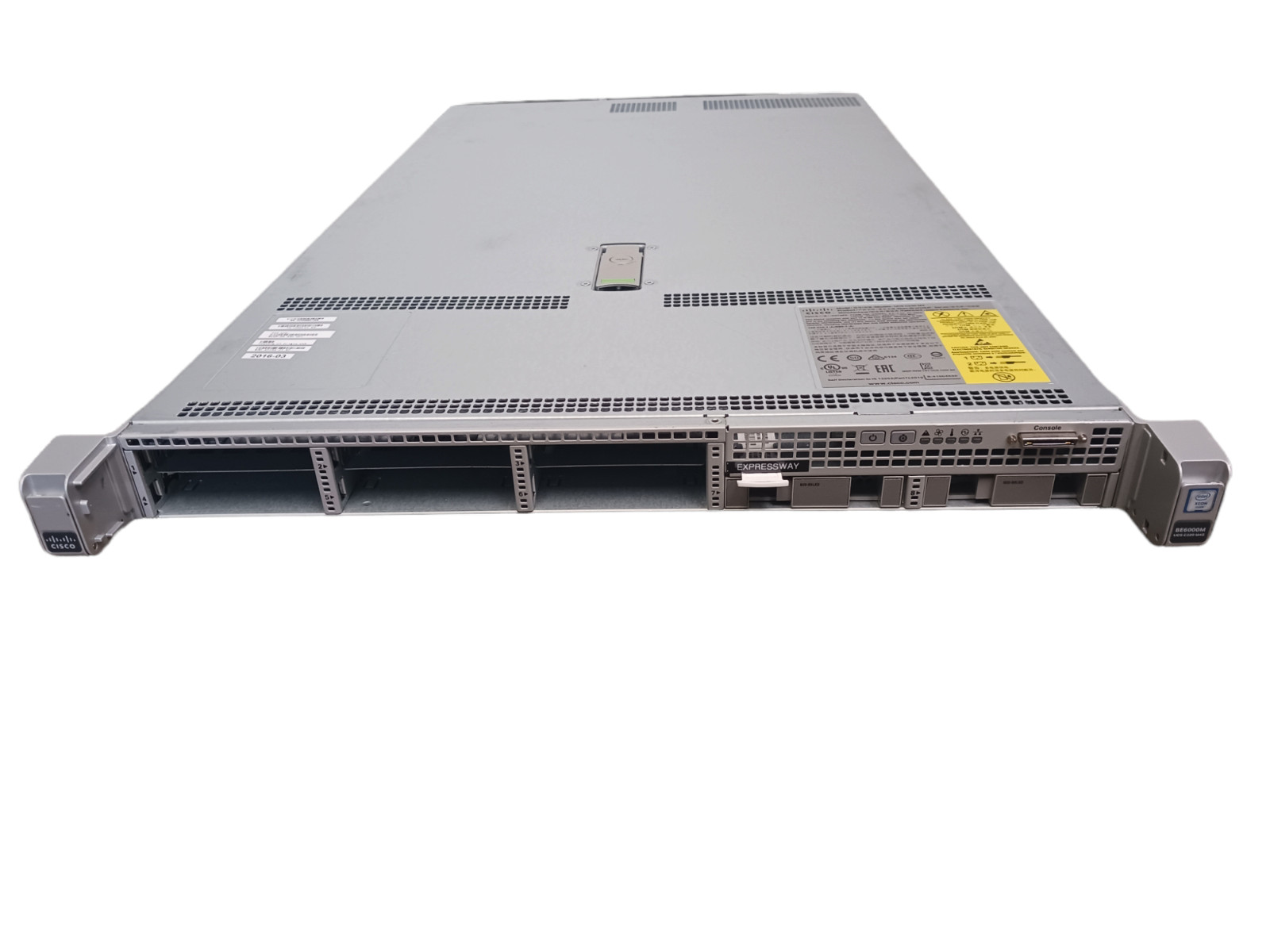Cisco UCSC-C220-M4S 2.5″ 8-Bay SFF Barebone 1U Server – NO CPU + NO RAM + NO HDD