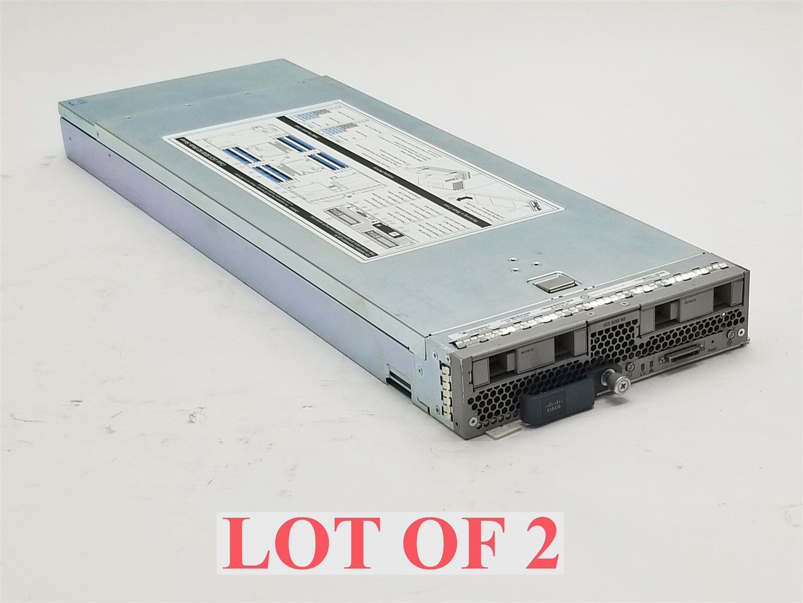 Cisco UCS B200 M3 Blade Server 2SFF SAS 2* Xeon E5-2665 2.4GHz No RAM/SSD Lot 2