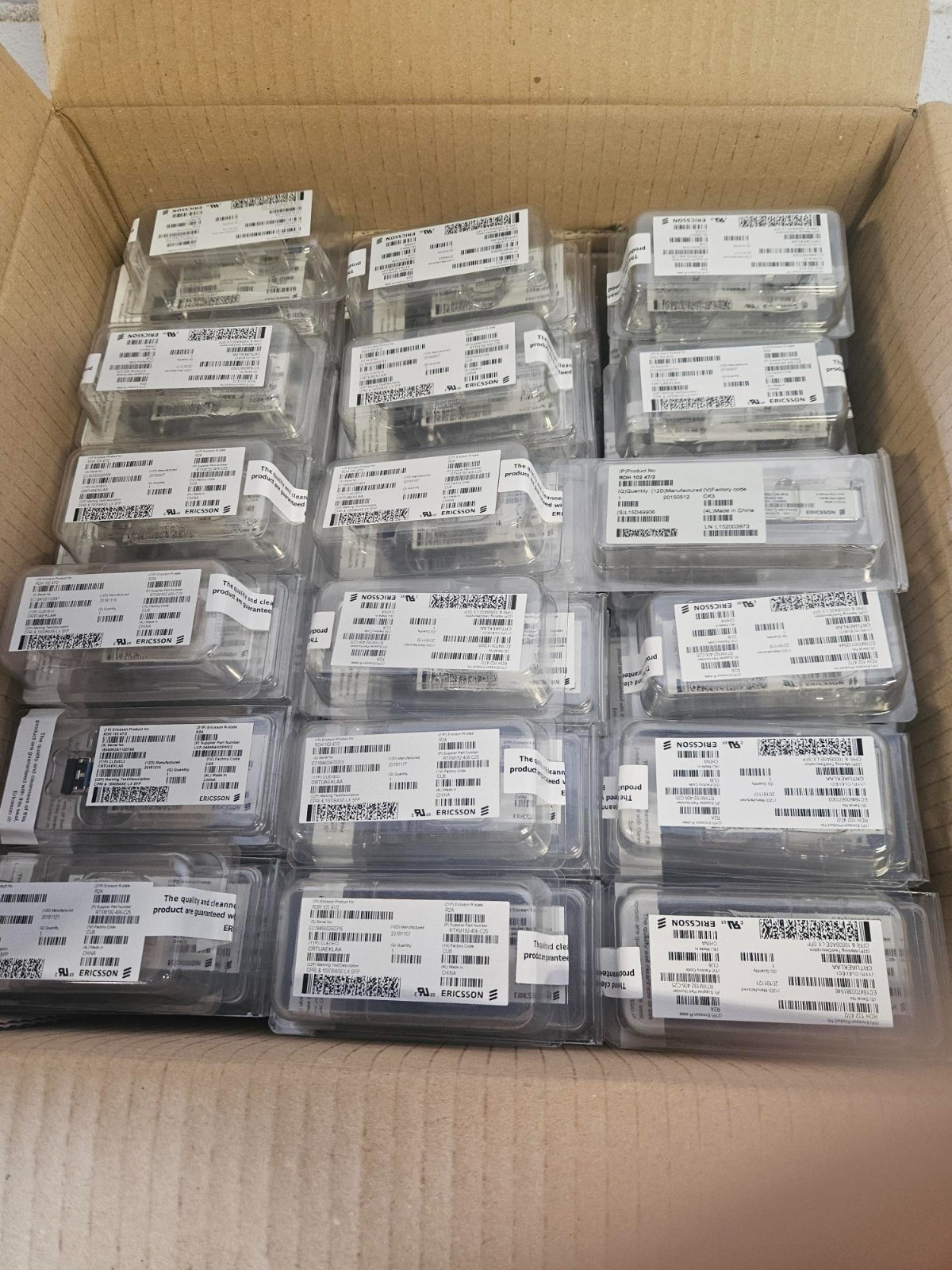 Lot of 100x Ericsson RDH 102 47/2 Optical Transceiver | NEW